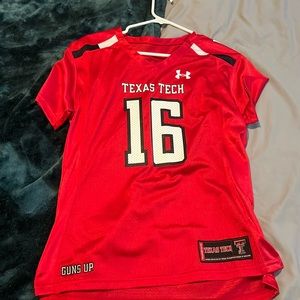 Texas tech women’s under armor jersey